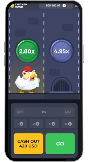 Chicken Road gain avec multiplicateur 2.80x