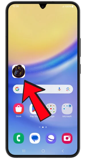 Chicken Road icon on Android screen