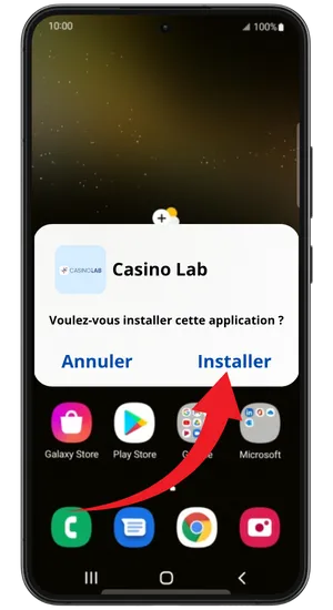 Autorisez les sources inconnues (2)