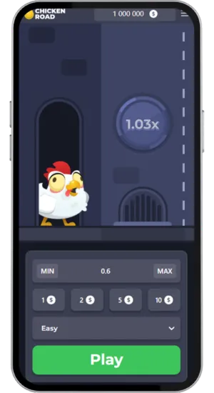 Chicken Road Makkelijke weddenschap