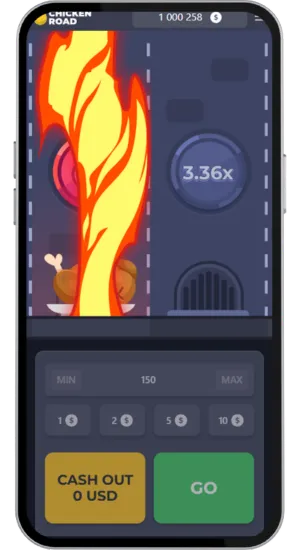 Vlammenongeluk bij Chicken Road