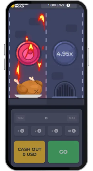 Экран поражения с обгоревшей птицей