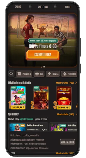 Apri un casinò autorizzato in Italia nel browser Chrome Chicken Road
